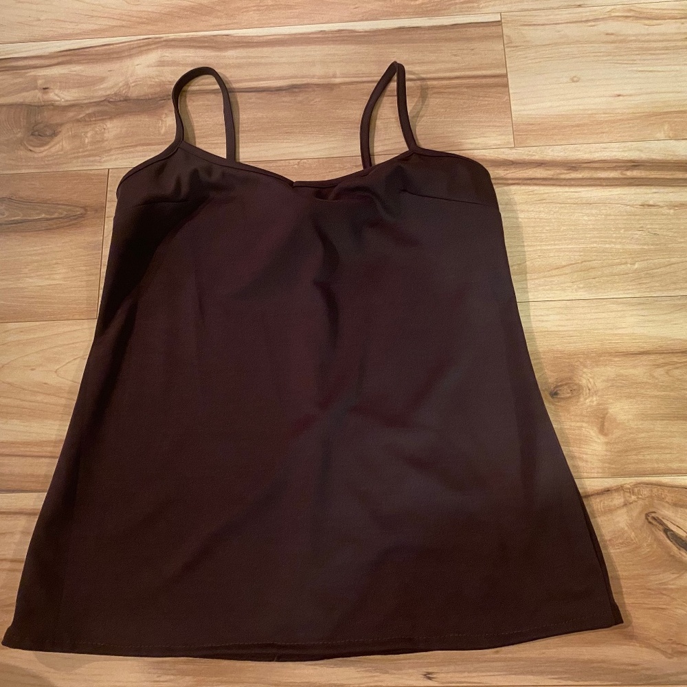 Dark brown tank—S